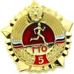 Знак ГТО V G